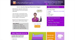 Desktop Screenshot of oralcoholservers.com