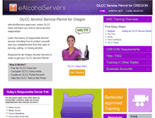 Tablet Screenshot of oralcoholservers.com